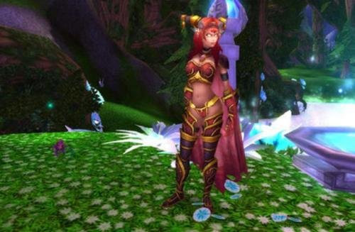 魔兽血精灵美女-魔兽世界：血精灵美女，魅力与实力并存的种族